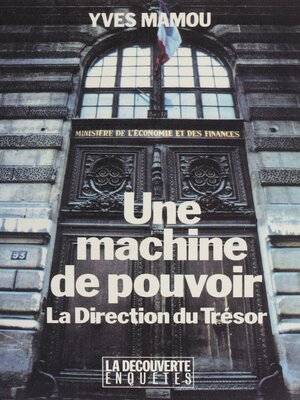 cover image of Une machine de pouvoir